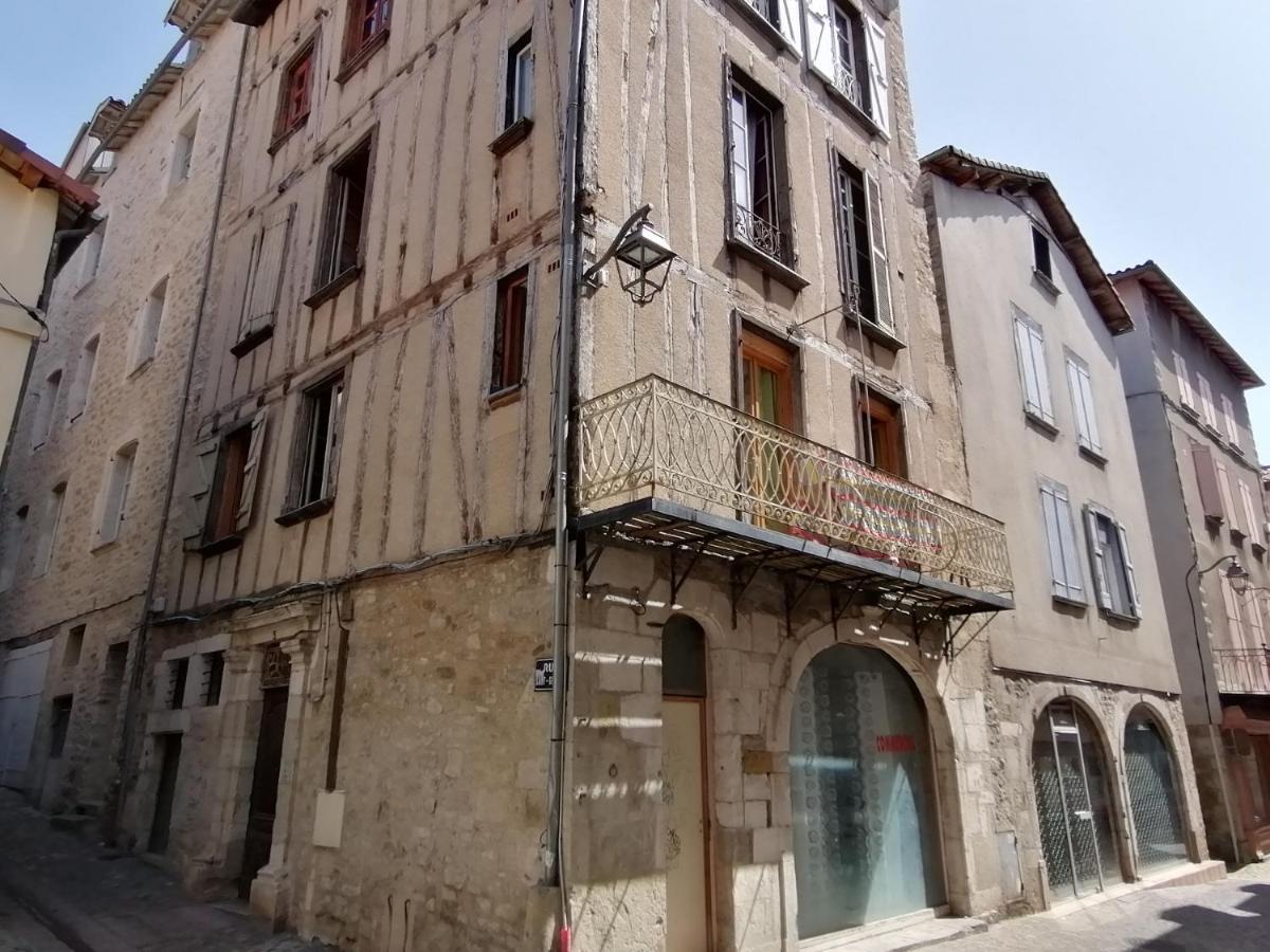 Au Temps D'Antan Apartment Villefranche-de-Rouergue Exterior foto